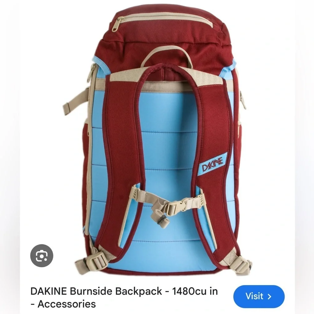 DAKINE Burnside Lap Top Back Pack - Blocks - rare/discontinued.